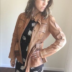 Moving sale! Zara Genuine Leather Jacket